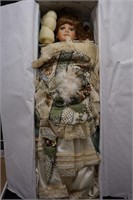 "Annebelle" Porcelain Doll