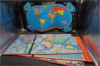 Map / Geography Game Boards