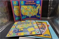 U.S. Map / Geography Game Boards