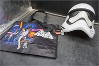 Star Wars Bag & Storm Trooper Mask