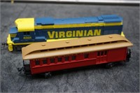 Virginian Engine & Caboose