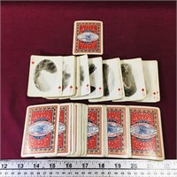 Antique Northern Pacific Railway Partial Card Deck