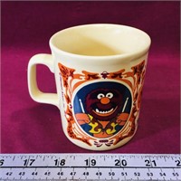 1978 The Muppet Show Animal Mug (4" Tall)