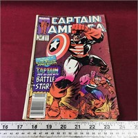 Captain America #349 1989 Comic Book