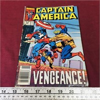 Captain America #347 1988 Comic Book