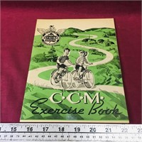 Vintage C.C.M. Exercise Book (Unused)