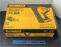 Dewalt Cordless Finish Nailer With Battery And