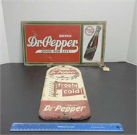 Antique and Vintage Dr Pepper Signage