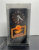 Lighted Miller Genuine Draft Clock