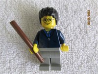 LEGO Minifigure Harry Potter Dark Blue Jacket