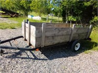 Homemade 4-1/2x10 Utility Trailer New Tires & Wire