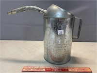 NEAT 4 QUART OIL CAN WITH SPOUT