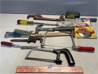 GREAT LOT OF VARIOUS HAND TOOLS