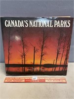 NICE HARD COVER CANADA'S NATIONAL PARK BOOK