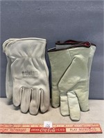 2 NEW PAIRS OF WORK GLOVES