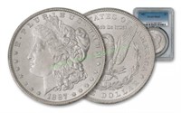 1887 MS 65 PCGS Morgan Silver Dollar