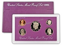 1991 US Proof Set in OMB