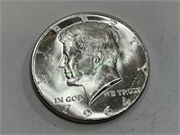 90% Silver 1964  BU Kennedy Half Dollar