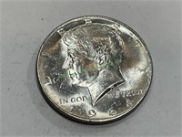 90% Silver 1964  BU Kennedy Half Dollar