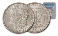 1889 MS 63 PCGS Morgan Silver Dollar