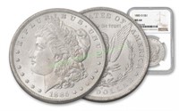 1884 o MS 64 NCG Morgan Silver Dollar