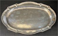 RARE COLUMBIAN STERLING SILVER SERVING TRAY
