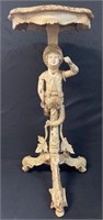 FABULOUS LATE 19 C. VENETIAN CARVED FIGURAL STAND