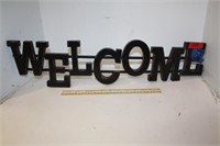 Wooden Welcome Wall Decor