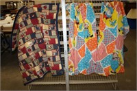 Raggedy Ann & Andy Quilted Throw