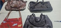 4 cool purses.  RELIC, BOC, Concept and misc.