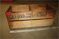 California Fruit Growers Exchange Wooden Crate