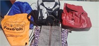 Backpacks.  Includes Vera Bradley.  5 total