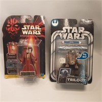 Star wars figures in box