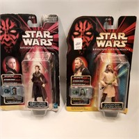 2 star wars figures new in box