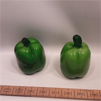 murano Green pepper set