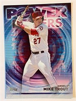 MIKE TROUT-POWER PLAYERS-ANGELS