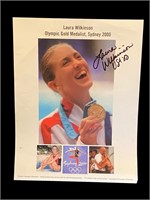 Olympian Laura Wilkinson Signed Photograph