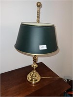 BEAUTIFUL BRASS LAMP WITH SHADE 2 of 2