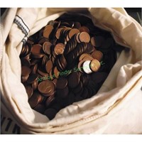 Bag of 5000 Wheat Cents -