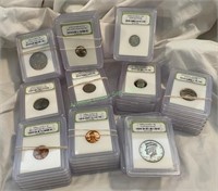 (50) BU and PROOF COins in SLabs