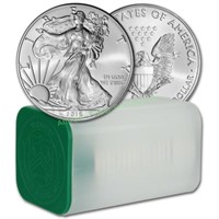US Mint Roll - Random Date Silver Eagles - 20 pcs