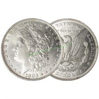 1883 O BU Morgan Silver Dollar - 90% Silver