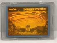 Dodgers Stadium Hologram Card Night May 2, 1992