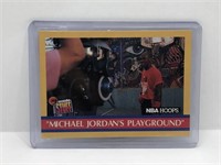 1990 91 HOOPS #382 MICHAEL JORDAN PLAYGROUND