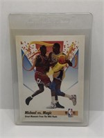 MICHAEL VS MAGIC 1991 SKYBOX #333