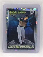SHOHEI OHTANI 2018 DONRUSS OUT OF THIS WORLD #