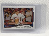 Topps Series 2 Checklist Mike Trout 2013 Baseball