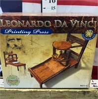 Leonardo Da Vinci Printing Press