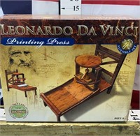 Leonardo Da Vinci Printing Press