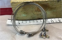 Metal hose clamp bands